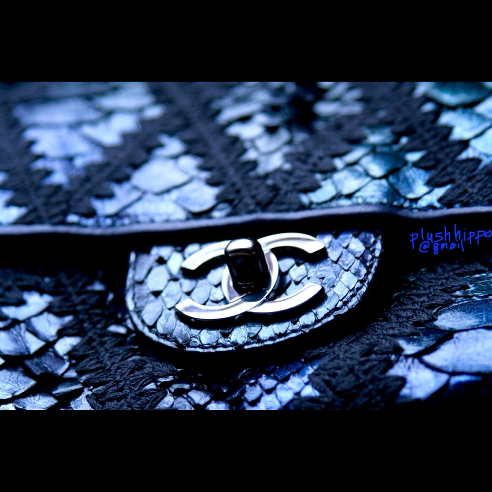 Limited Edition CHANEL PYTHON Jumbo Flap *SOLD*